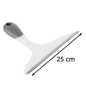 Produktbild für Duschabzieher Haug-Bürsten soft-grip, aus Kunststoff, weiß
