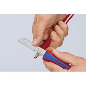 Produktbild für Klappmesser Knipex 16 20 50 SB, Zweihandmesser