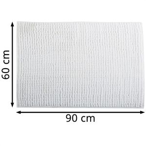 Produktbild für Badematte MSV Badteppich Chenille, 60 x 90 cm