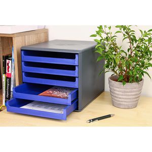 Produktbild für Schubladenbox Böttcher-AG A4, Recycling-Kunststoff