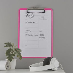 Produktbild für Klemmbrett Leitz 3971-00-23, WOW, A4