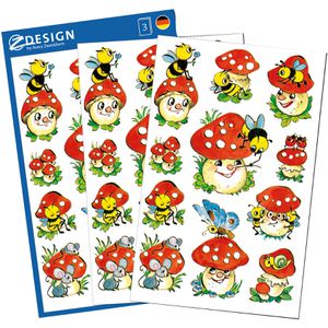 Produktbild für Sticker Zweckform 4304 Z-Design Deko Sticker