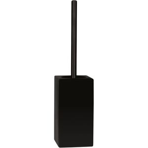 WC-Bürste Spirella Quadro, schwarz matt