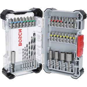 Bohrer-Bit-Set Bosch Extra Hard und Metal HSS Set