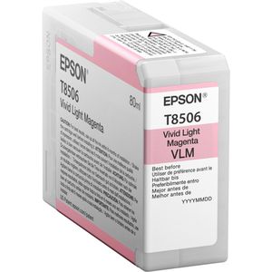Produktbild für Tinte Epson T8506 magenta hell