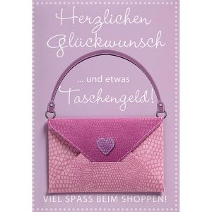 Produktbild für Geburtstagskarte Perleberg 7490047, Geldkarte