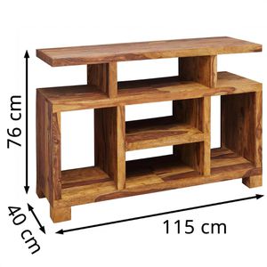 Produktbild für Sideboard Wohnling Mumbai WL1.208, aus Massivholz, sheesham