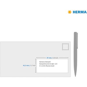 Produktbild für Inkjet-Etiketten Herma 10781, Special, weiß