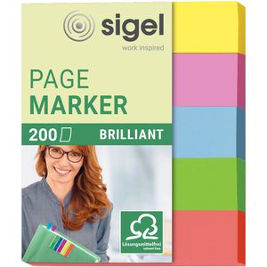 Haftmarker Sigel Page Marker, HN625, Brilliant
