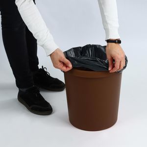 Produktbild für Papierkorb Helit H6105875, the german, braun