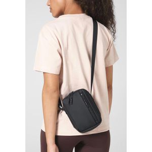 Produktbild für Umhängetasche BagBase Athlux BG319, aus Polyester, schwarz