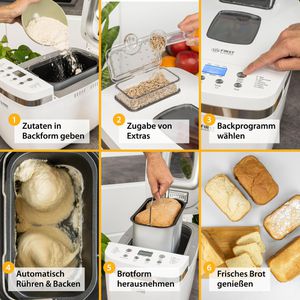 Produktbild für Brotbackautomat TZS-First-Austria FA-5152-5