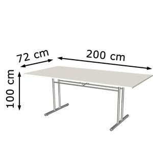 Produktbild für Konferenztisch Kerkmann Artline 7446