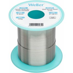 Lötzinn Weller T0051402899, Flussmittel, bleifrei
