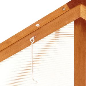 Produktbild für Gewächshaus vidaXL 316415, 0,9 m² Fläche