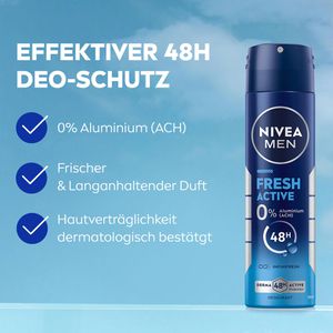 Produktbild für Deodorant Nivea Men Fresh Active, Spray