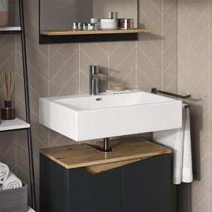 Produktbild für Waschbeckenunterschrank Vicco Marelle, stehend