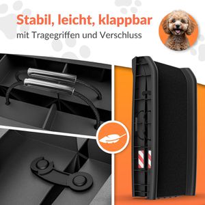Produktbild für Auffahrrampe CADOCA 109913, Hunderampe