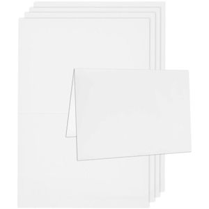 Produktbild für Faltkarten Rico-Design Luxery, 220g/m², weiß
