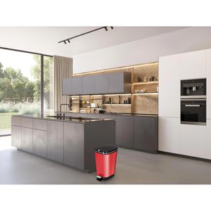 Produktbild für Mülleimer Curver KIS Chic Bin Style, rot