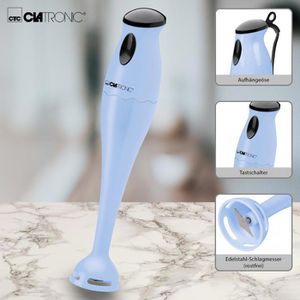 Produktbild für Stabmixer Clatronic SM 3577, blau