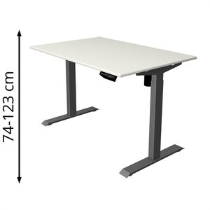 Produktbild für Schreibtisch Kerkmann Move 1, weiß / anthrazit