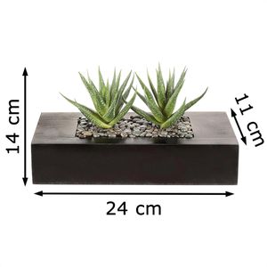 Produktbild für Kunstpflanze Creativ-green Agave x2