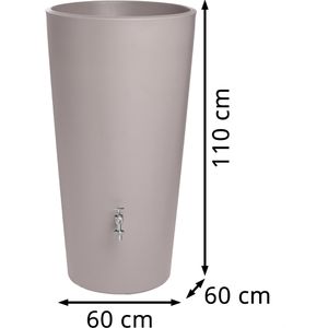 Produktbild für Regentonne Prosperplast Rainbowl Flower, 150 Liter
