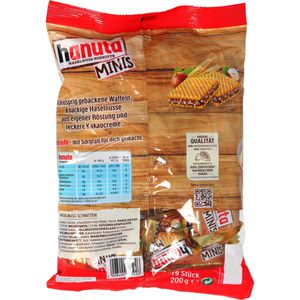 Produktbild für Waffeln Hanuta Minis Haselnuss-Schnitte