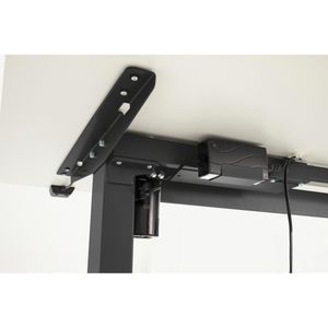 Produktbild für Schreibtisch Kerkmann Move 1, eiche / silber