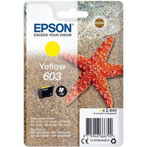 Produktbild für Tinte Epson 603 C13T03U440 Seestern, gelb
