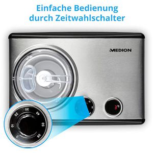 Produktbild für Eismaschine MEDION MD18387, für 1,5 Liter