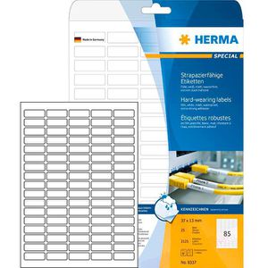 Folienetiketten Herma 8337, weiß matt