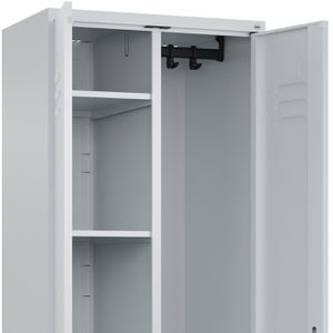 Produktbild für Mehrzweckschrank CP-Möbel Classic Plus, abschließbar, grau