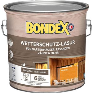 Produktbild für Holzlasur Bondex Wetterschutz-Lasur, 2,5l