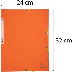 Produktbild für Eckspanner Exacompta 55504E, A4