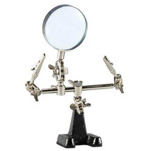 Weller Löthilfe WLACCHHB-02, mit Lupe, 2 Klemmen