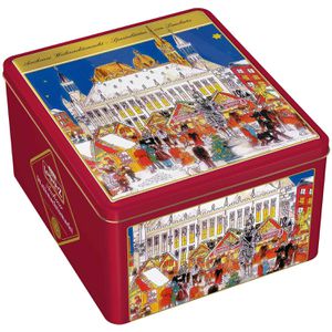 Produktbild für Lebkuchen Lambertz Weihnachtsmarkt Mischung, in Schmuckdose