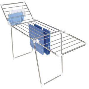 Produktbild für Wäscheständer Wenko Profi Plus Edelstahl, silber