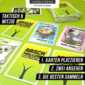Produktbild für Kartenspiel Denkriesen AS1000, Arschmallows