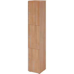 Produktbild für Schließfachschrank Hammerbacher 264l3, nussbaum