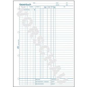 Produktbild für Kassenbuch Zweckform 1226, EDV-Erfassung, A4