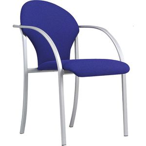Produktbild für Besucherstuhl Nowy-Styl Visa Alu, stapelbar