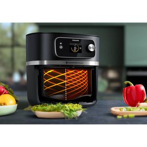 Produktbild für Heißluftfritteuse Philips Airfryer Combi XXL, HD9880/90