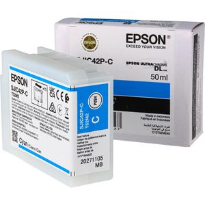 Tinte Epson SJIC42P-C, T52M240 cyan