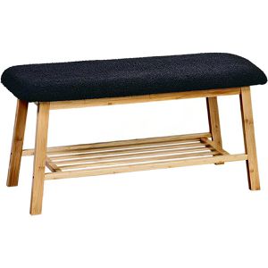 Schuhbank Kesper 58305, braun, aus Bambus