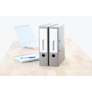 Produktbild für Rückenschilder Herma 8621 Special, weiß