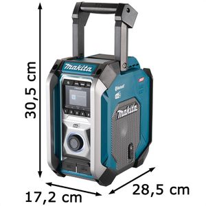 Produktbild für Baustellenradio Makita MR007GZ, Akku 12-40V