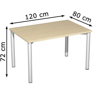 Produktbild für Besprechungstisch Geramöbel S-710123-AS, rechteckig