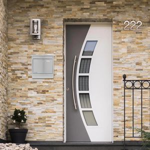 Produktbild für Briefkasten Rottner T06329, Lettero Inox, silber aus Edelstahl